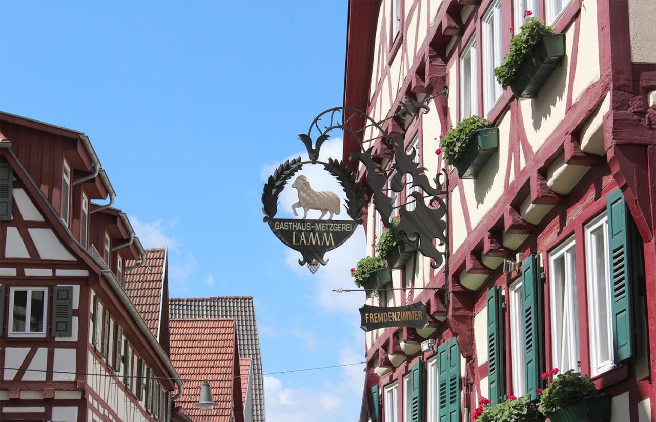 Hotel & Restaurant Lamm มอสบาค ภายนอก รูปภาพ